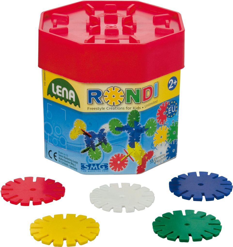 Lena - Pre School - Rondi 45 Baudose mit 55 Teilen; Display