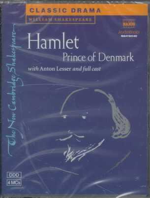 Hamlet, Prince of Denmark Audio Cassette Set (4 Cassettes)