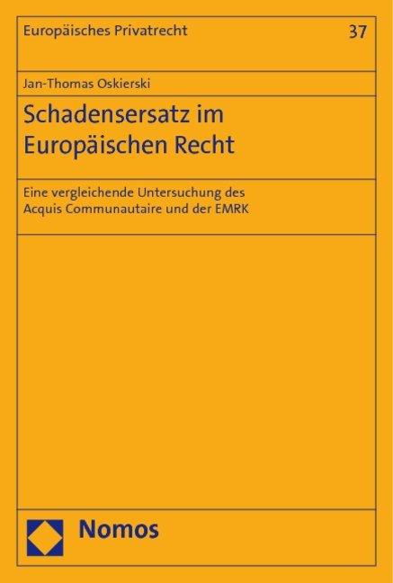 Schadensersatz im Europäischen Recht