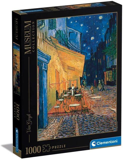 Clementoni - Museum Collection - Van Gogh - Cafèterrasse bei Nacht, 1000 Teile
