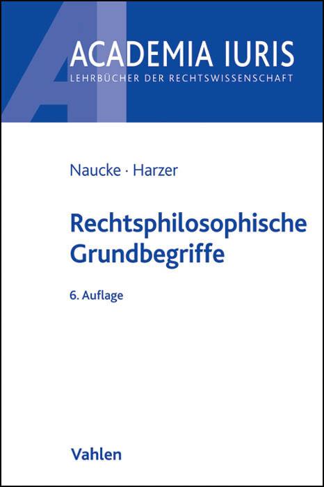 Rechtsphilosophische Grundbegriffe