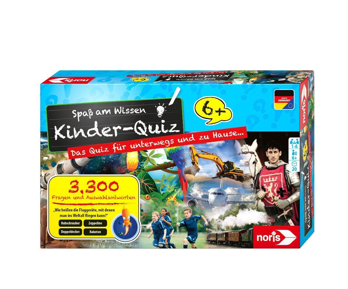 Kinderquiz für schlaue Kids blau