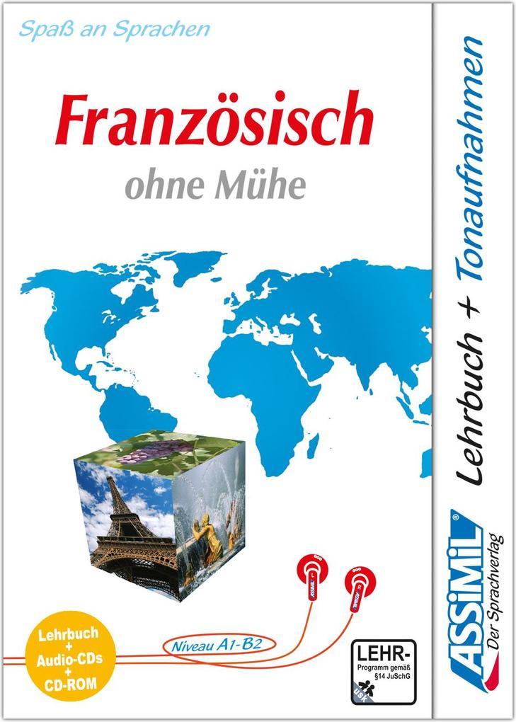 Assimil. Französisch ohne Mühe. Multimedia-PLUS. Lehrbuch + 4 Audio CDs + CD-ROM für Win 98 / ME / 2000 / XP