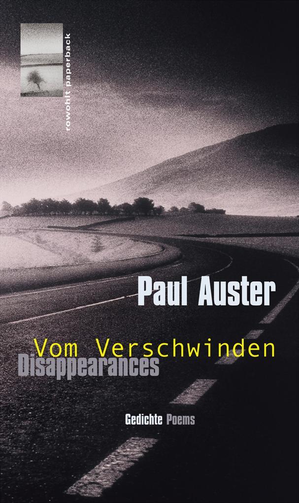 Vom Verschwinden. Disappearances