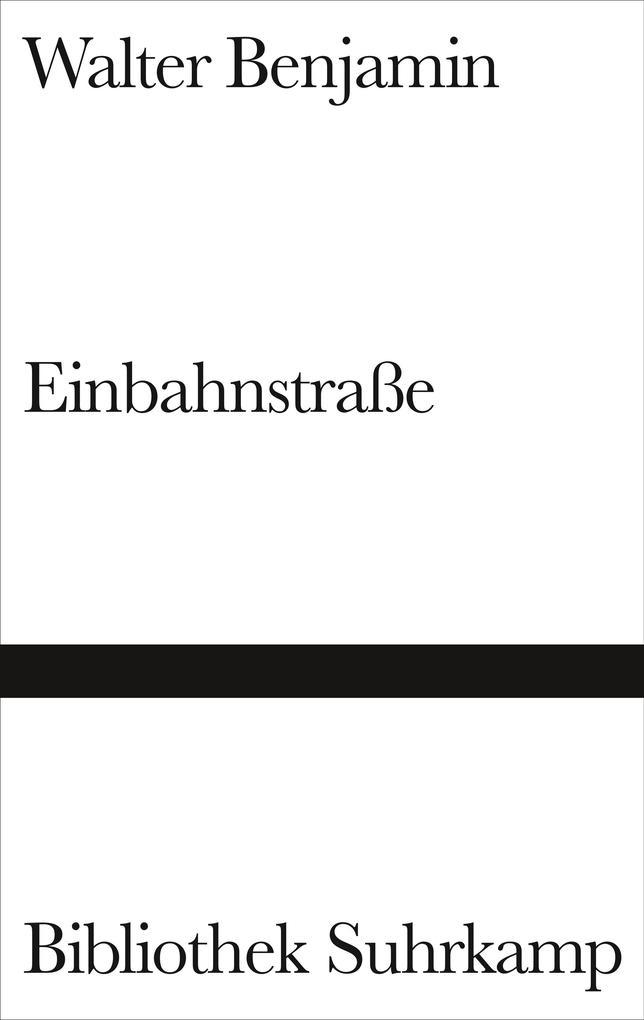 Einbahnstraße