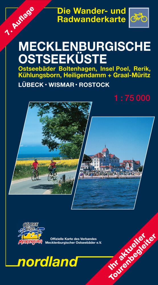 Mecklenburgische Ostseeküste Lübeck - Wismar - Rostock 1 : 75 000. Saison 2017-2019