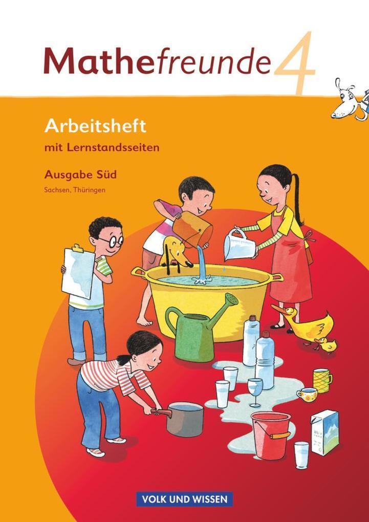 Mathefreunde 4. Schuljahr. Arbeitsheft. Süd