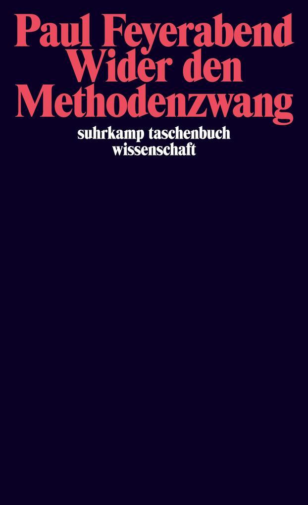 Wider den Methodenzwang