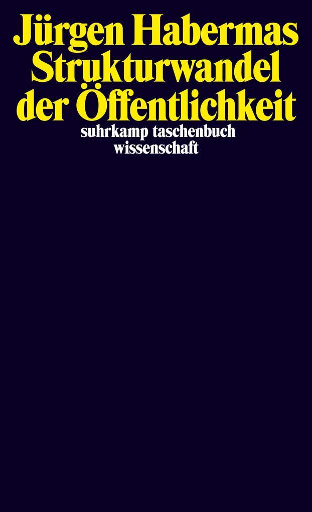 Strukturwandel der Öffentlichkeit