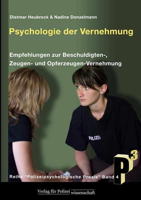 Psychologie der Vernehmung, m. 6 Einsatzkarten