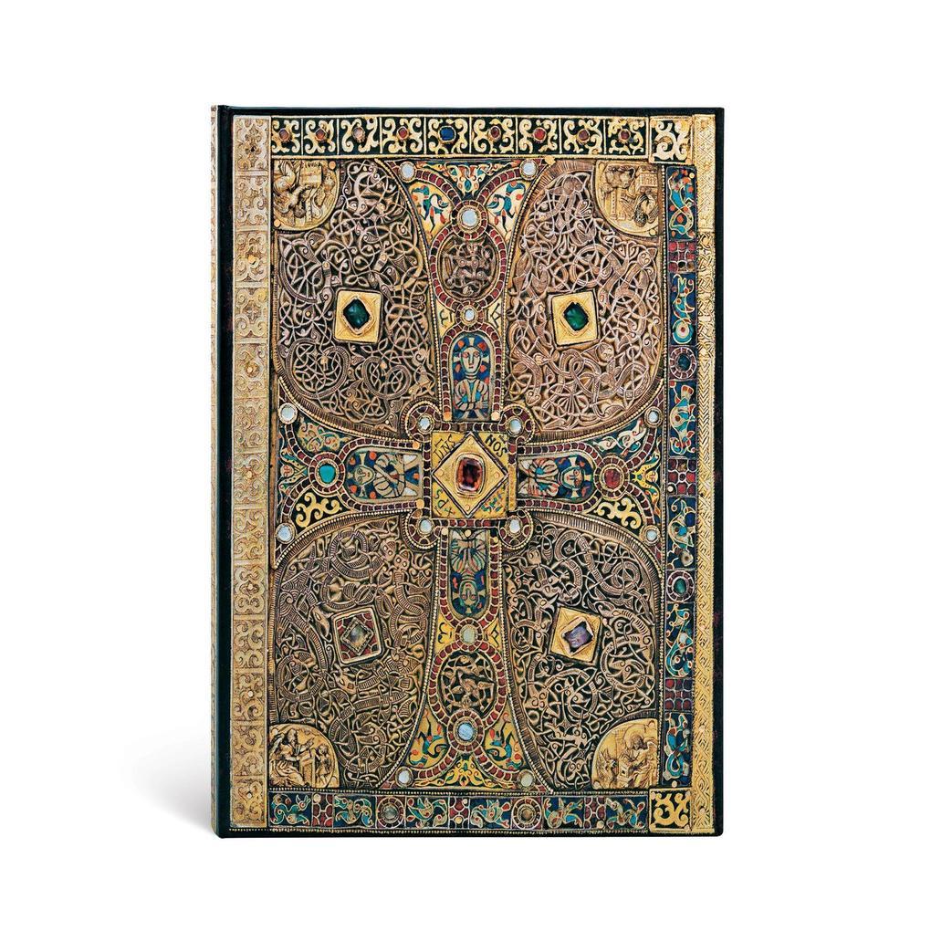 Paperblanks | Lindau | Lindau Gospels | Hardcover | Midi | Lined | Elastic Band Closure | 144 Pg | 120 GSM