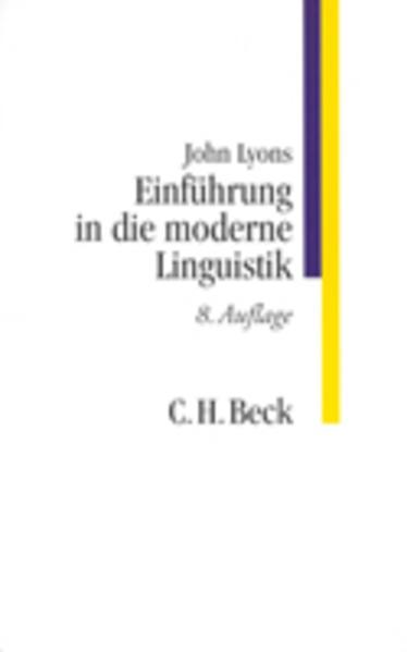 Einführung in die moderne Linguistik