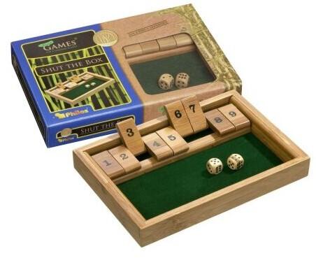 Philos - Shut The Box 9er, Bambus