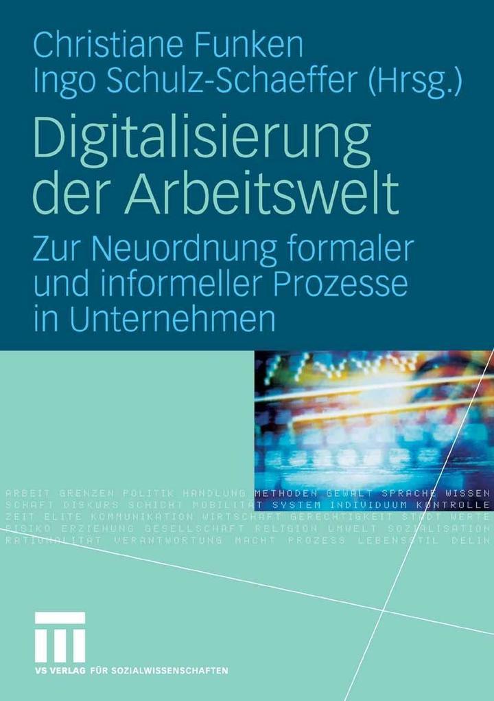 Digitalisierung der Arbeitswelt