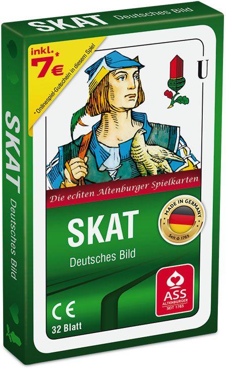 ASS Altenburger Spielkarten - Skat, deutsches Bild in Faltschachtel