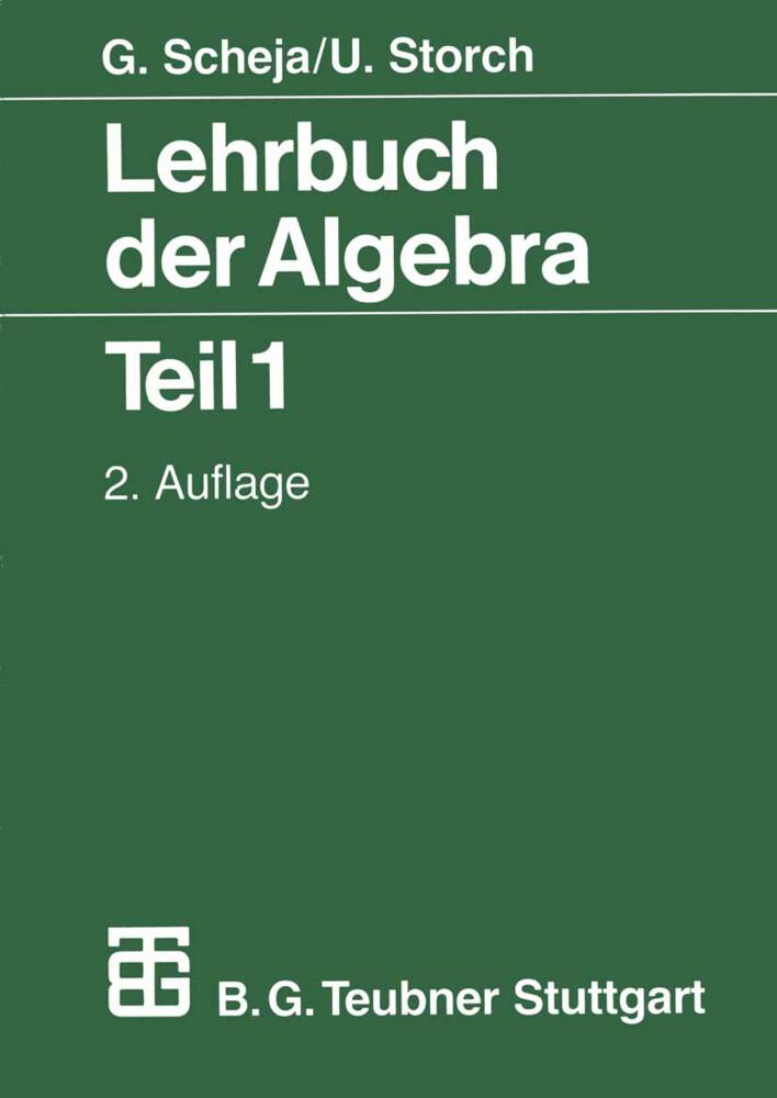 Lehrbuch der Algebra