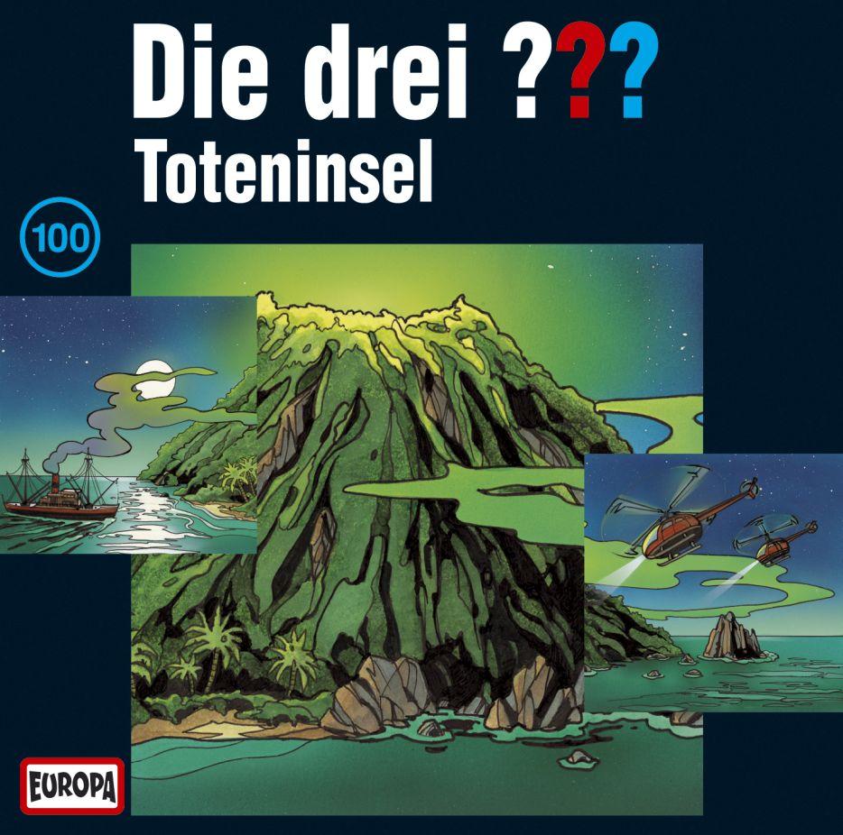 Die drei ??? 100. Toteninsel (drei Fragezeichen) 3 CDs