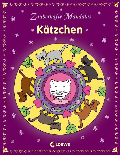 Zauberhafte Mandalas - Kätzchen; .