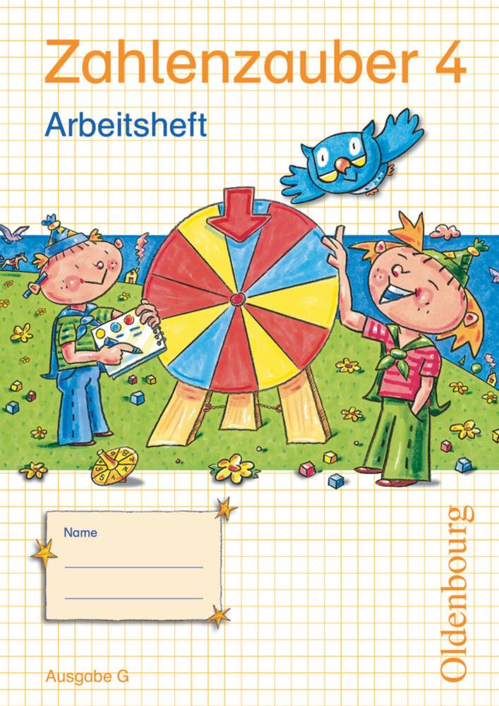 Zahlenzauber - Mathematik für Grundschulen - Ausgabe G für Baden-Württemberg, Hessen, Rheinland-Pfalz und Saarland - 2010 - 4. Schuljahr