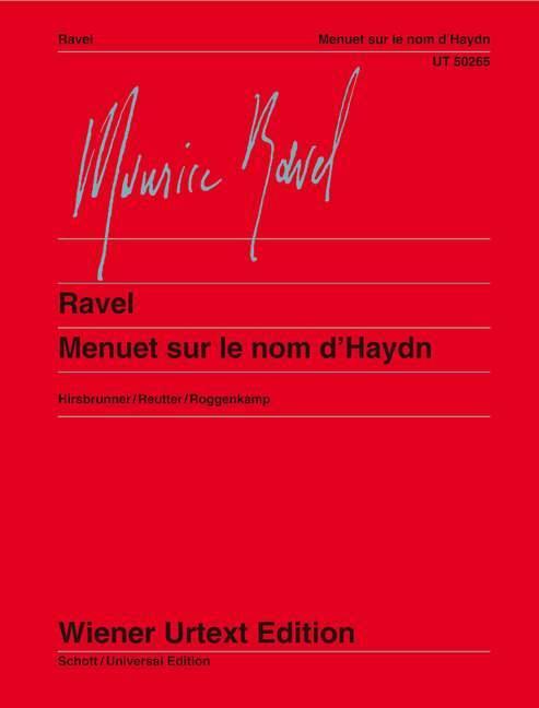 Menuet sur le nom d'Haydn