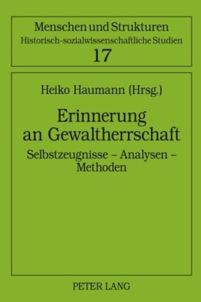 Erinnerung an Gewaltherrschaft