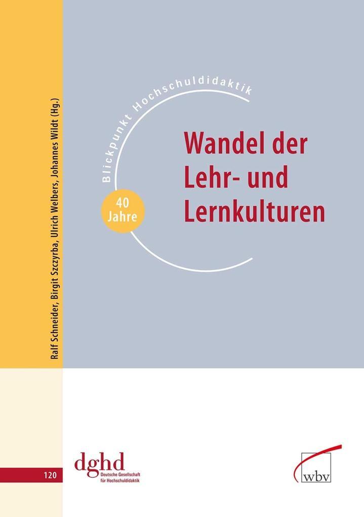 Wandel der Lehr- und Lernkulturen