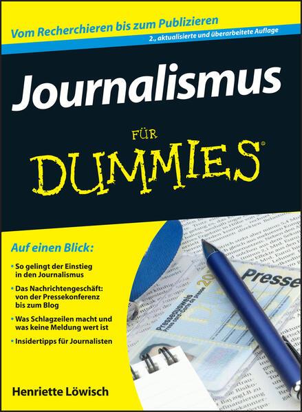 Journalismus für Dummies