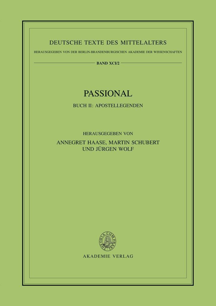 Passional, Buch II, Apostellegenden