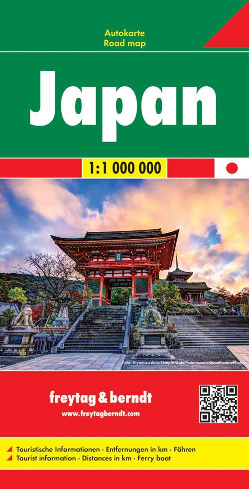 Japan, Autokarte 1:1.000.000