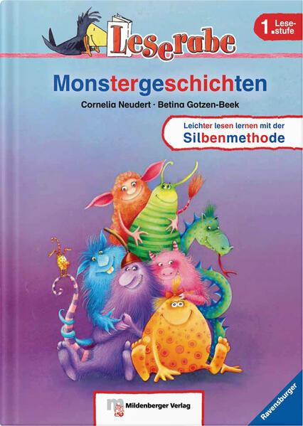 Leserabe 12. Lesestufe 1. Monstergeschichten