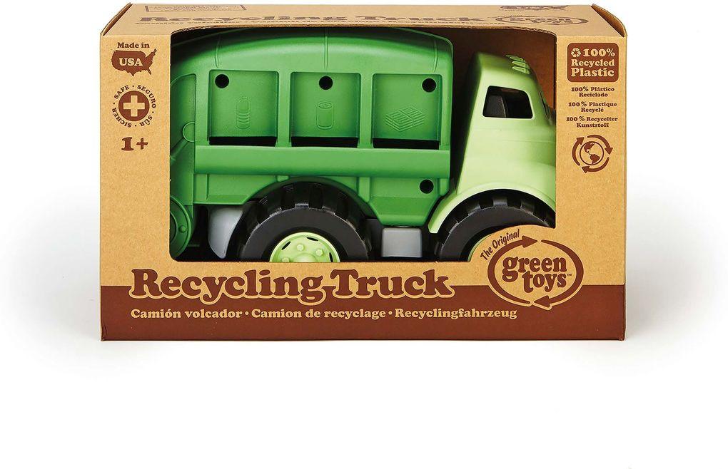 Green Toys - Müllwagen für Recycling grün