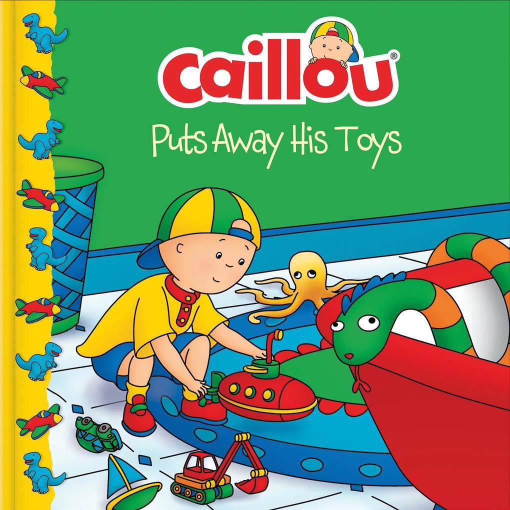 Caillou Puts Away His Toys