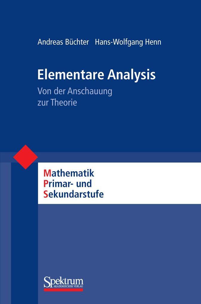 Elementare Analysis