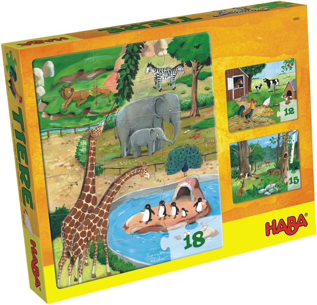 HABA-Puzzles Tiere