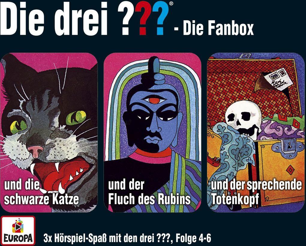 Die drei ??? Box 02. Folgen 4-6 (drei Fragezeichen) 3 CDs