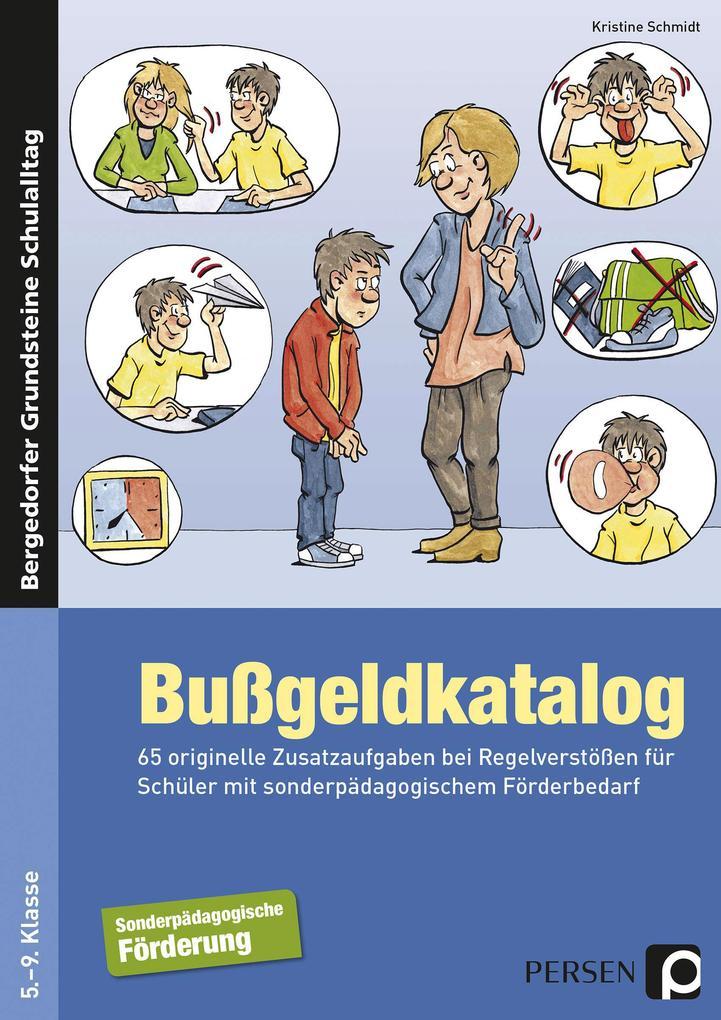 Bußgeldkatalog Sonderpädagogische Förderung