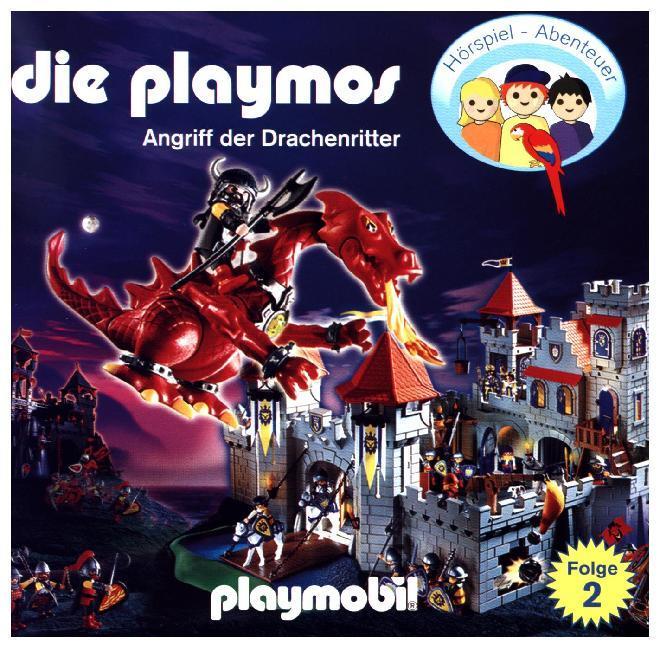 Die Playmos - Angriff der Drachenritter, 1 Audio-CD