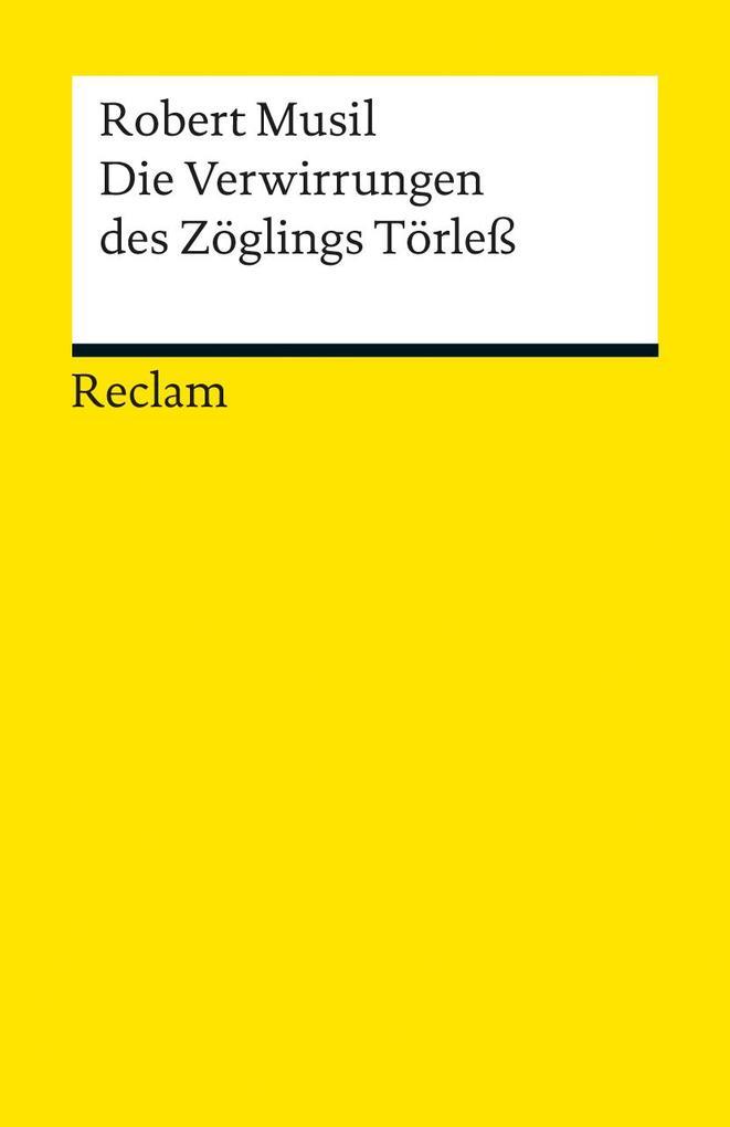 Die Verwirrungen des Zöglings Törleß