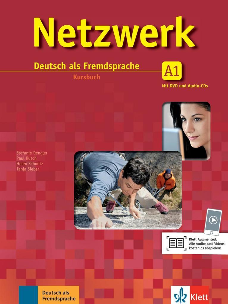 Netzwerk A1 - Kursbuch mit 2 Audio-CDs und DVD