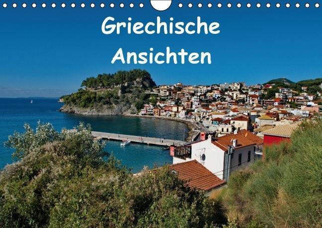 Griechische Ansichten (Wandkalender immerwährend DIN A4 quer)