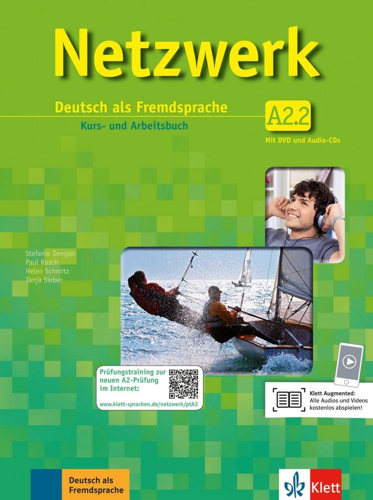 Netzwerk / Kurs- und Arbeitsbuch A2, Teilband 2 mit 2 Audio-CDs und DVD