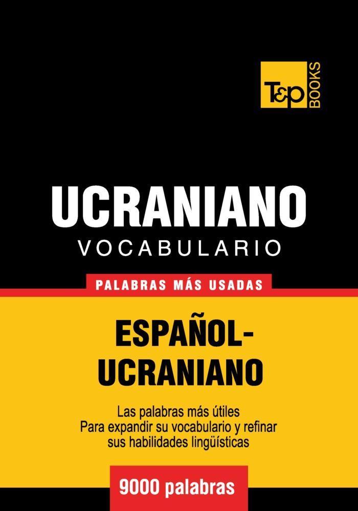 Vocabulario español-ucraniano - 9000 palabras más usadas