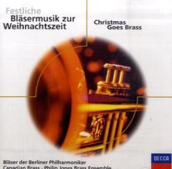 Festliche Bläsermusik zur Weihnachtszeit. Klassik-CD