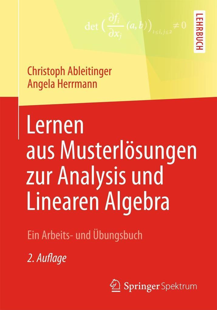 Lernen aus Musterlösungen zur Analysis und Linearen Algebra