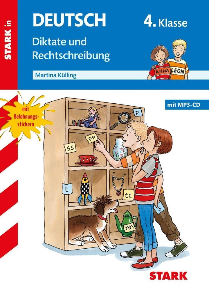 Diktate und Rechtschreibung, 4. Klasse, m. MP3-CD