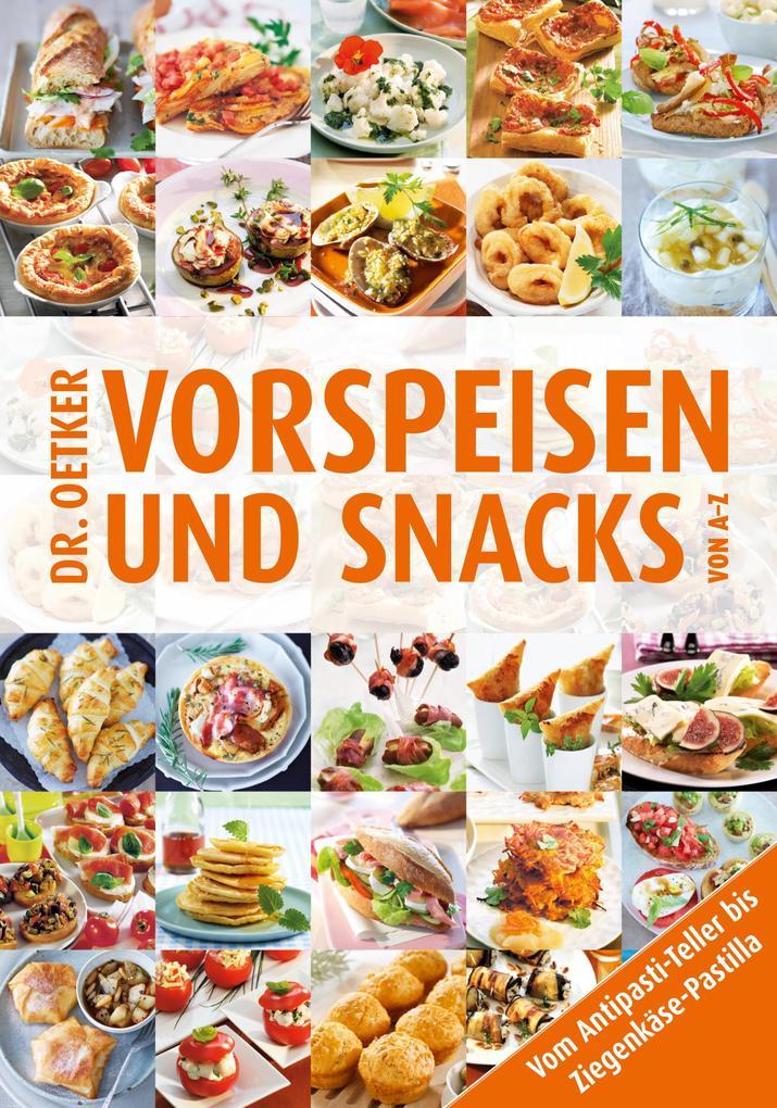 Vorspeisen und Snacks von A-Z