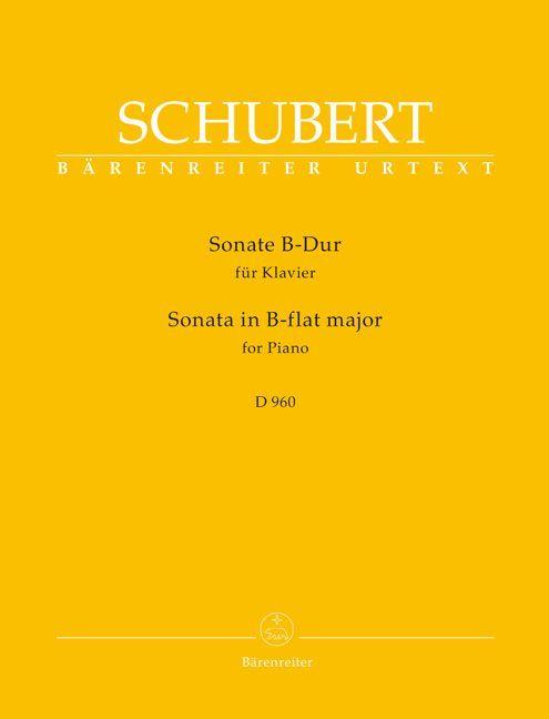 Sonate in B D 960, für Klavier