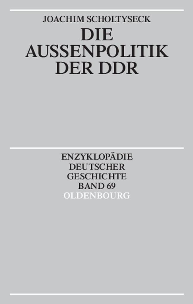 Die Außenpolitik der DDR