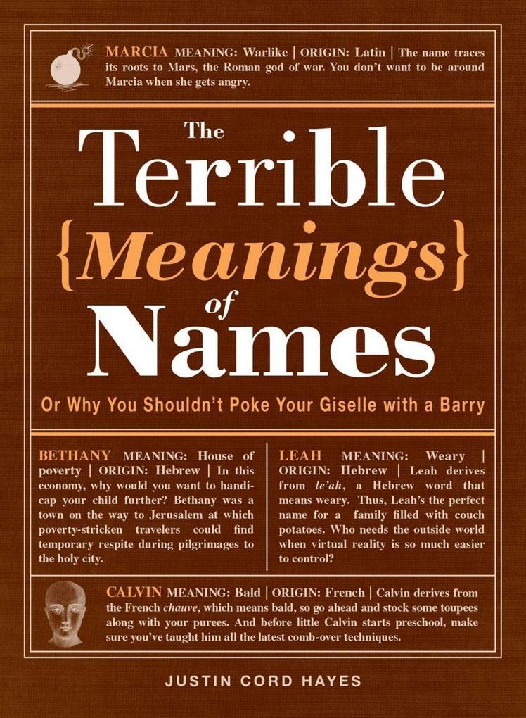 The Terrible Meanings of Names