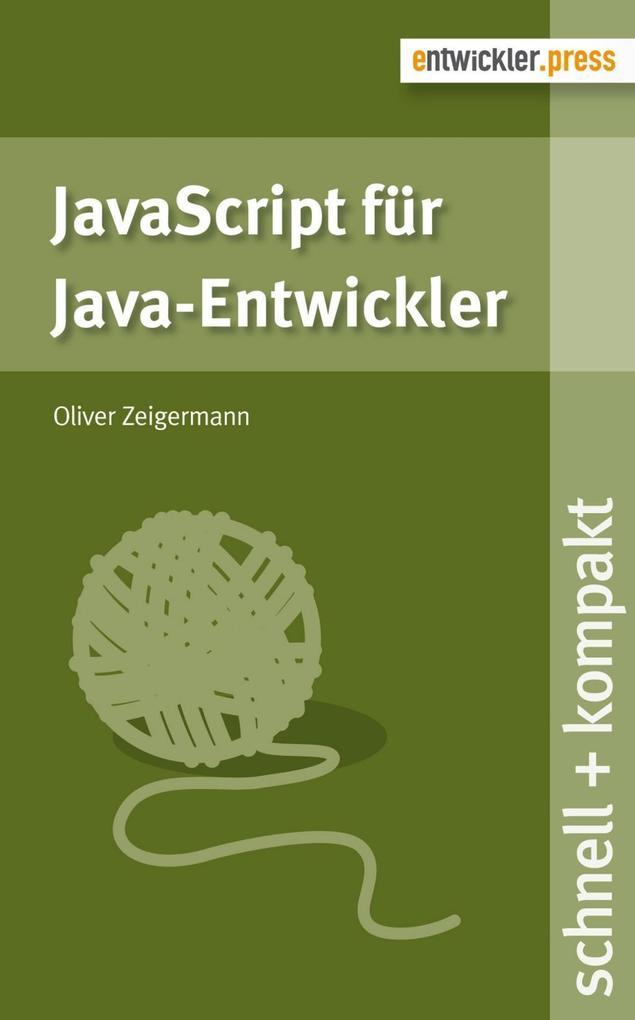 JavaScript für Java-Entwickler